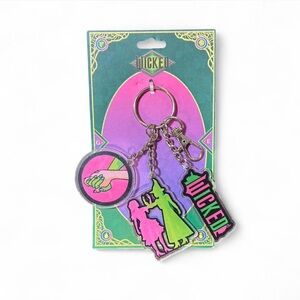 Wicked Keychain Set with 3 Charms